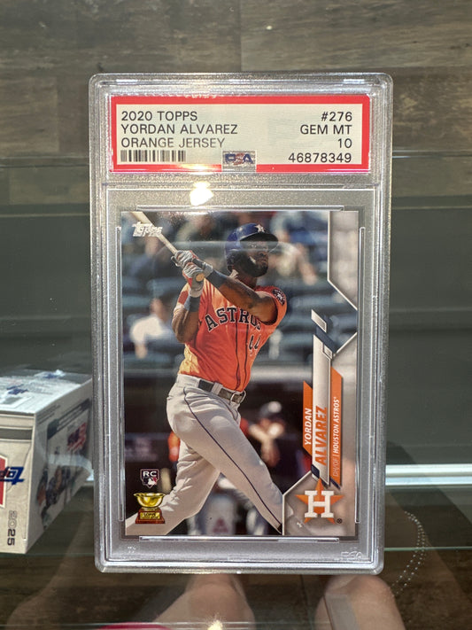 2020 Bowman Chrome Jeremy Pena RC PSA 9