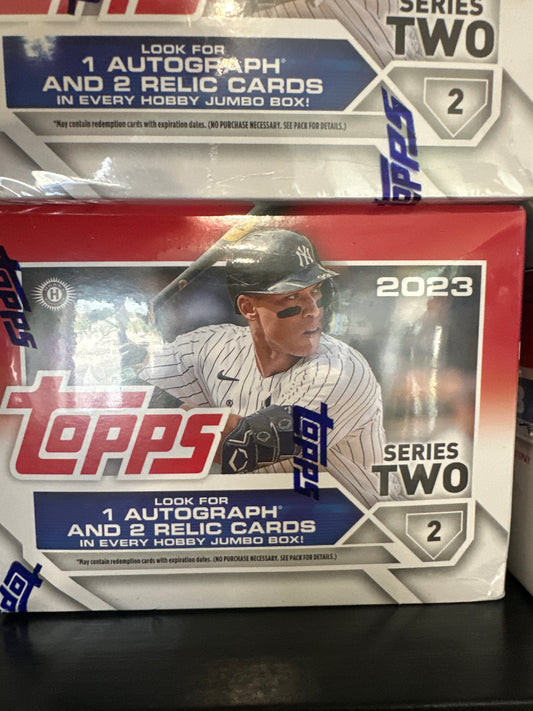 2023 Topps Series Two Hobby Jumbo Box