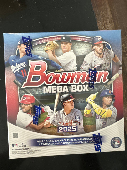 Bowman 2025 Mega Box